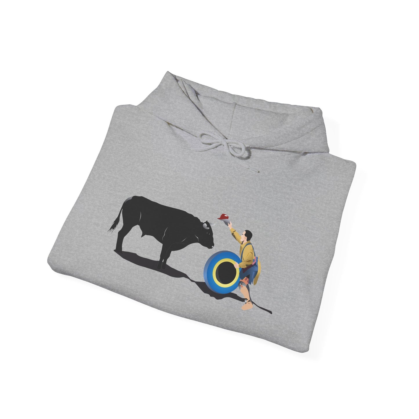 Unisex Hoodie - Clown and Bull