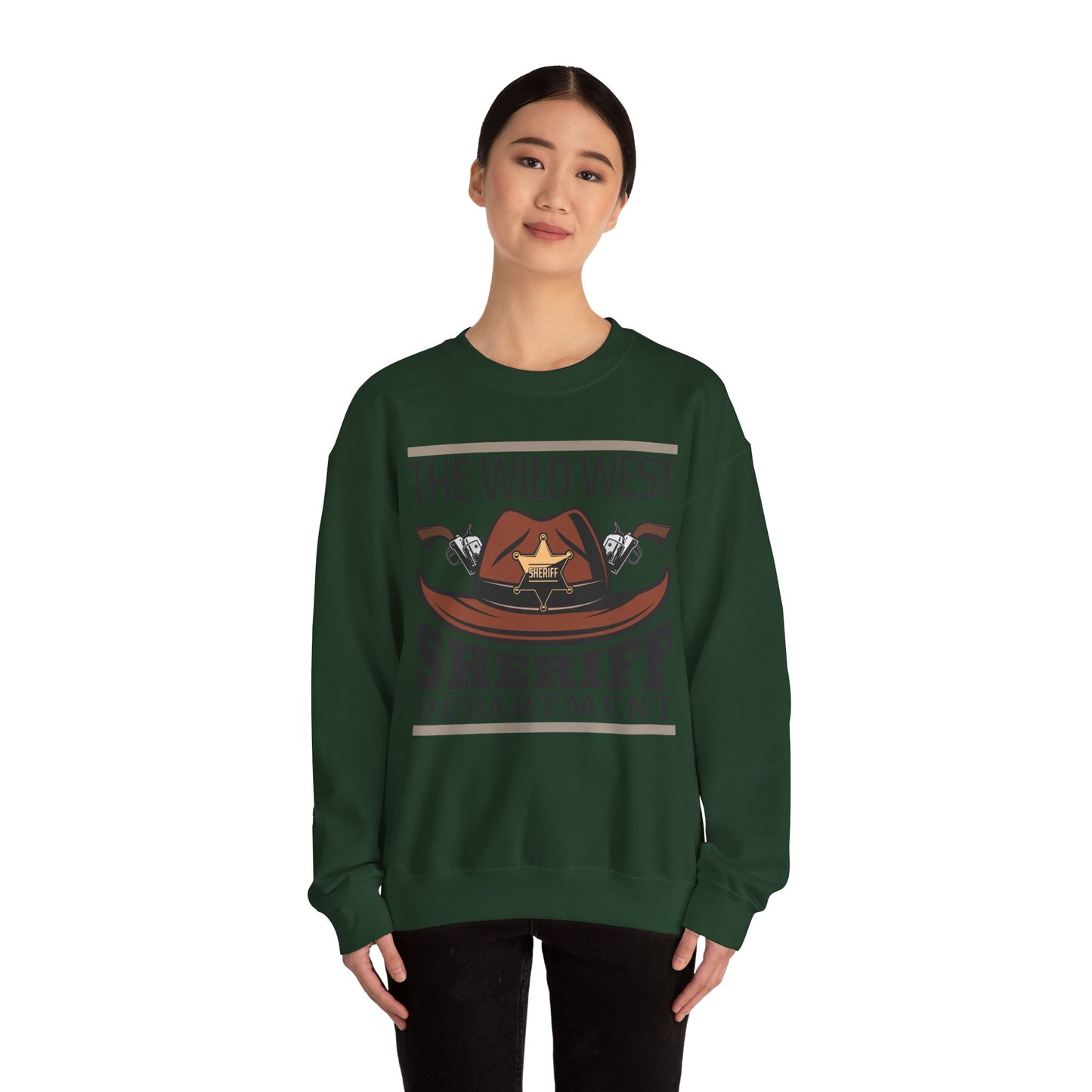 Crewneck Sweatshirt - The Wild West - Sheriff Department