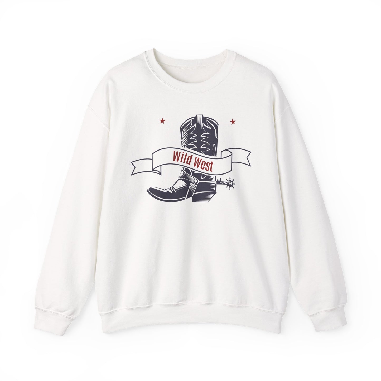 Crewneck Sweatshirt - Cowboy - Wild West