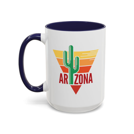 Accent Coffee Mug (11, 15oz) - Arizona - Red