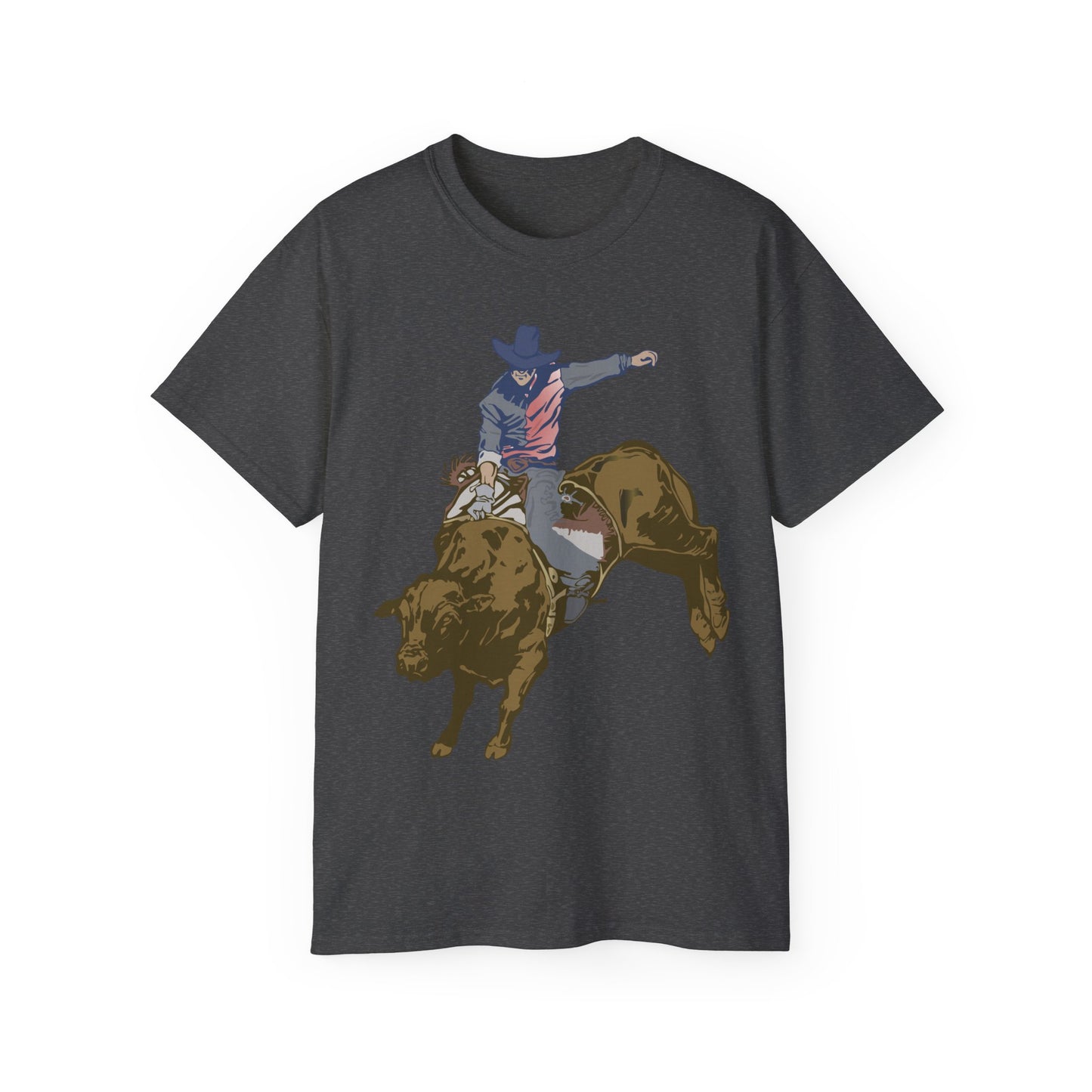 Unisex Ultra Cotton Tee - Cowboy - Rodeo