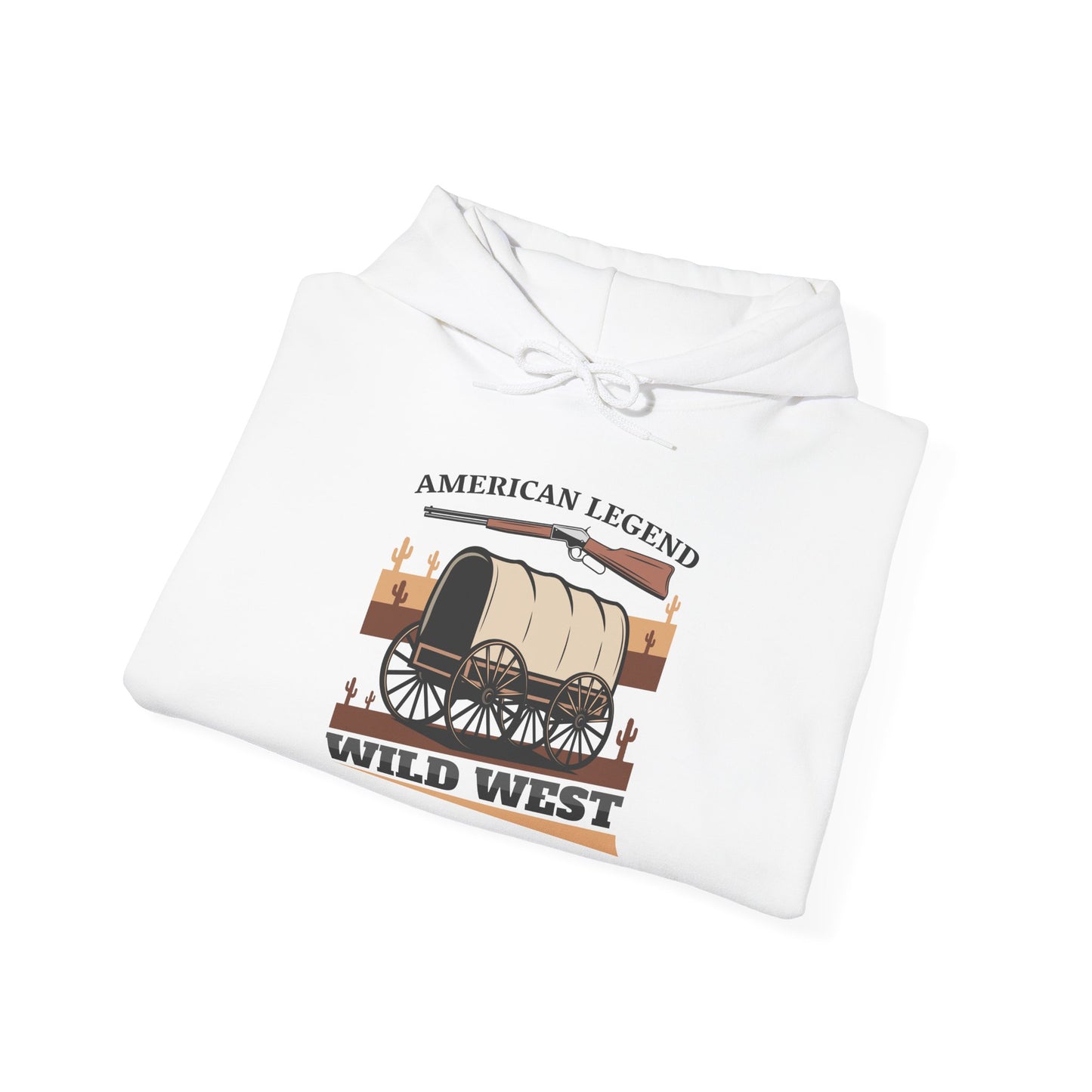Unisex Hoodie - American Legend - Wild West