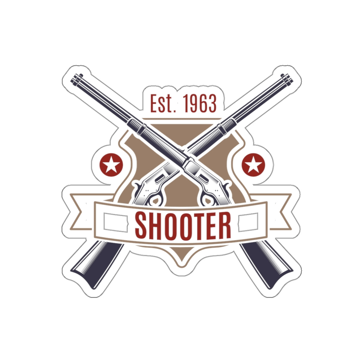 Die-cut stickers - Shooter - Revolver