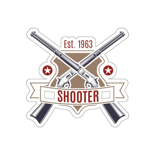 Die-cut stickers - Shooter - Revolver