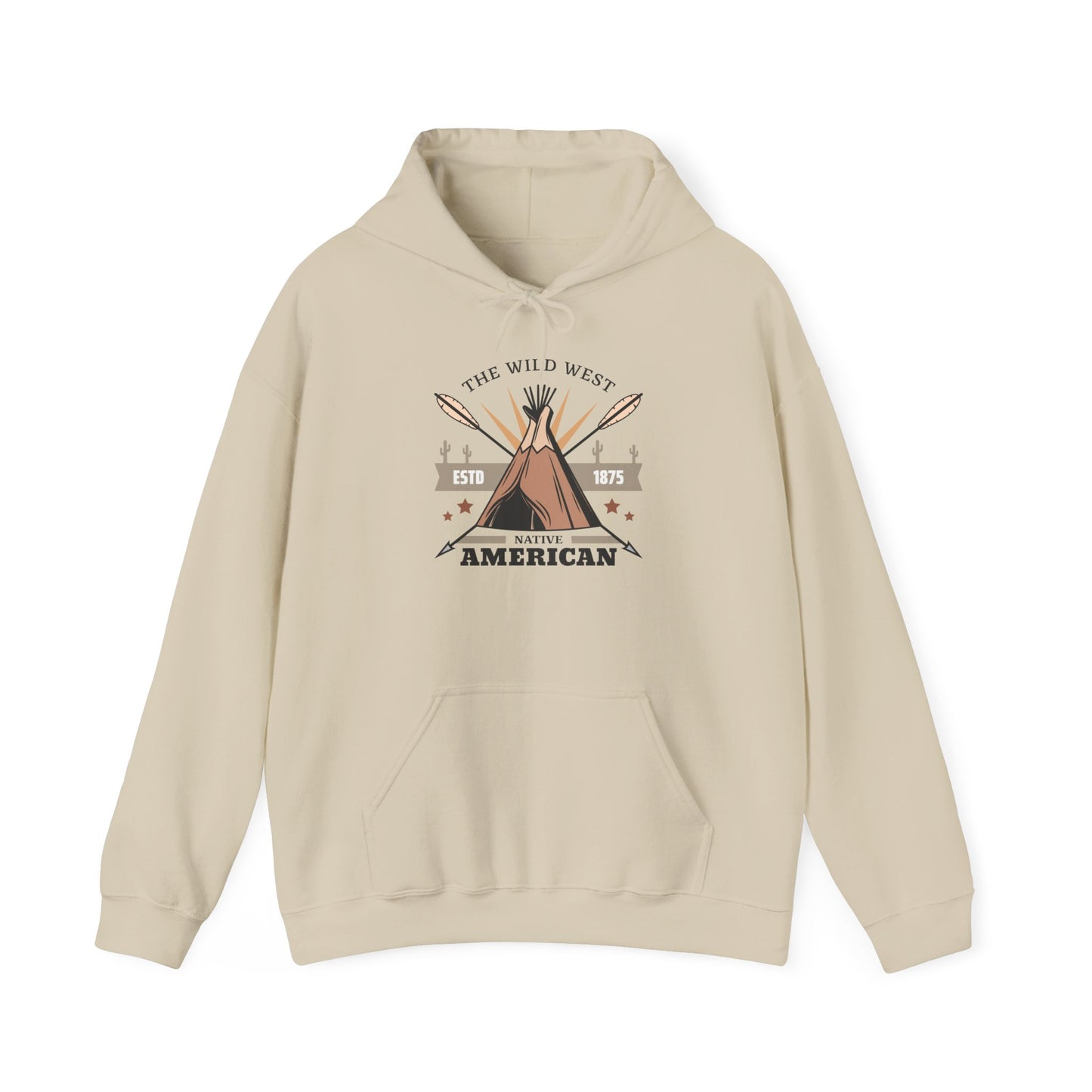 Unisex Hoodie - The Wild West - Native American