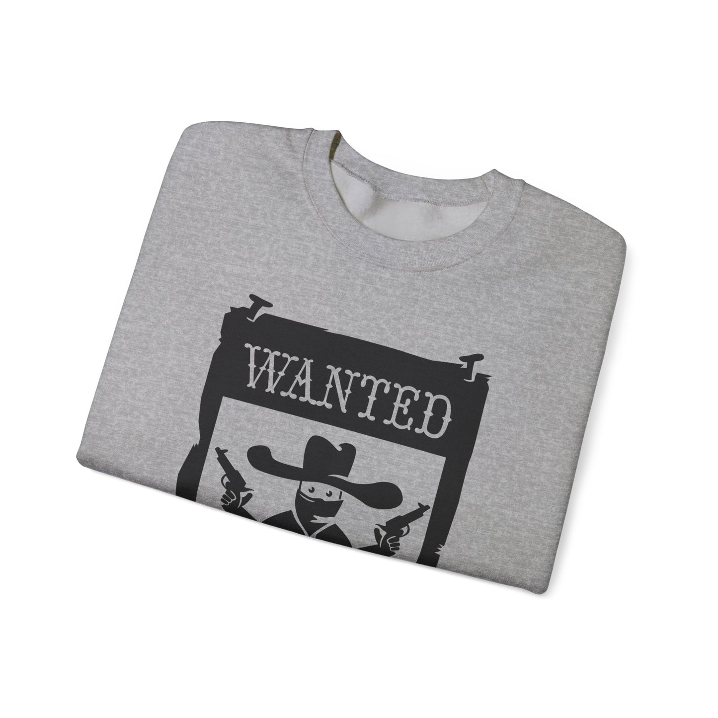 Crewneck Sweatshirt - Wanted Poster X 300