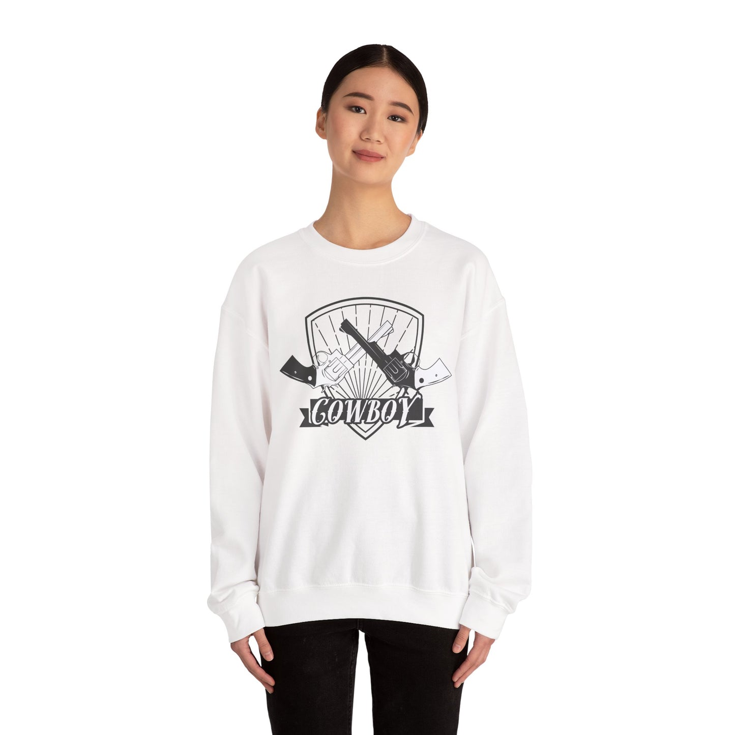 Crewneck Sweatshirt - Cowboy Rifles