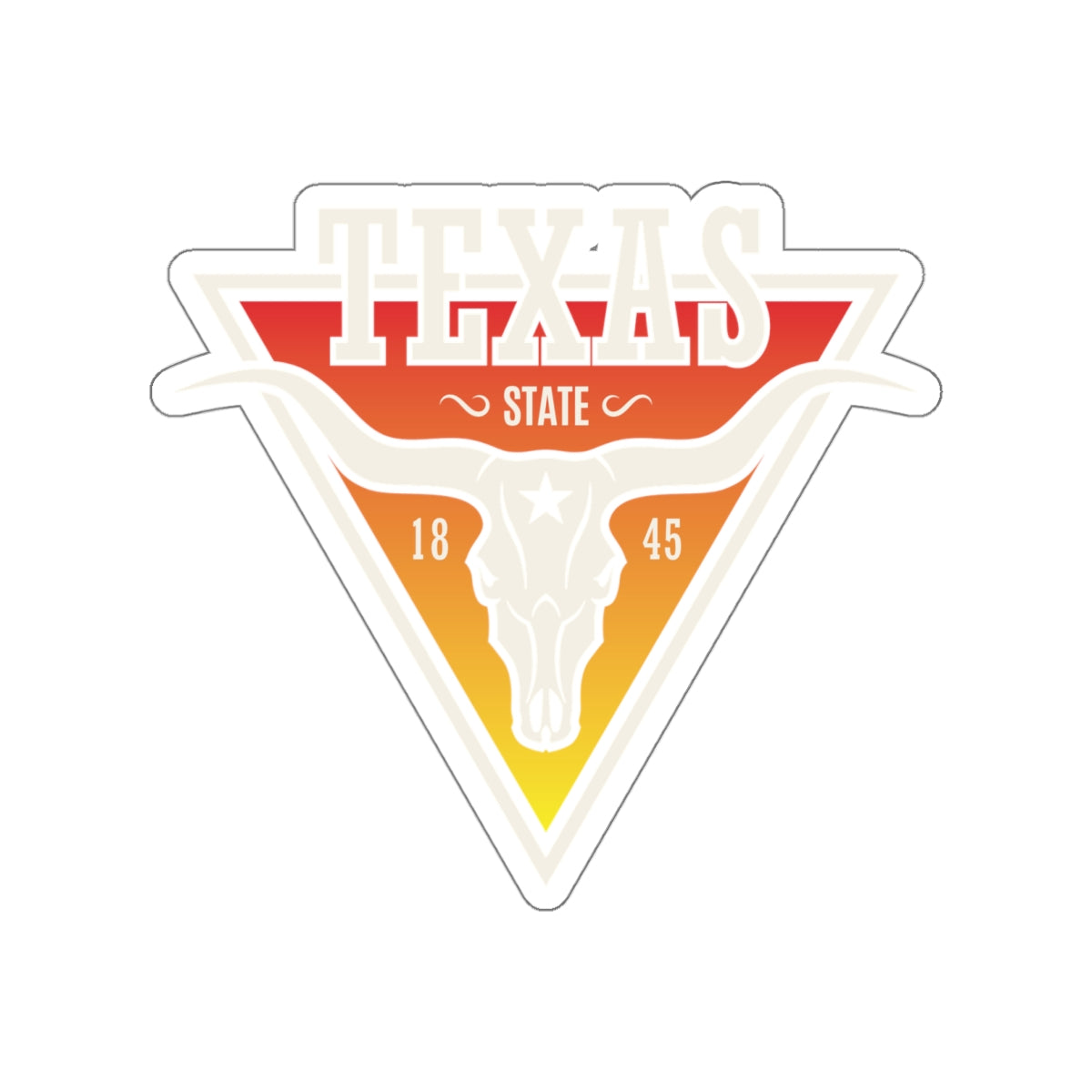 Die-cut stickers - Texas State