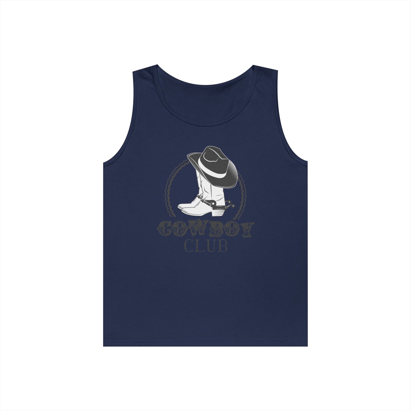 Unisex Heavy Cotton Tank Top - Cowboy Club