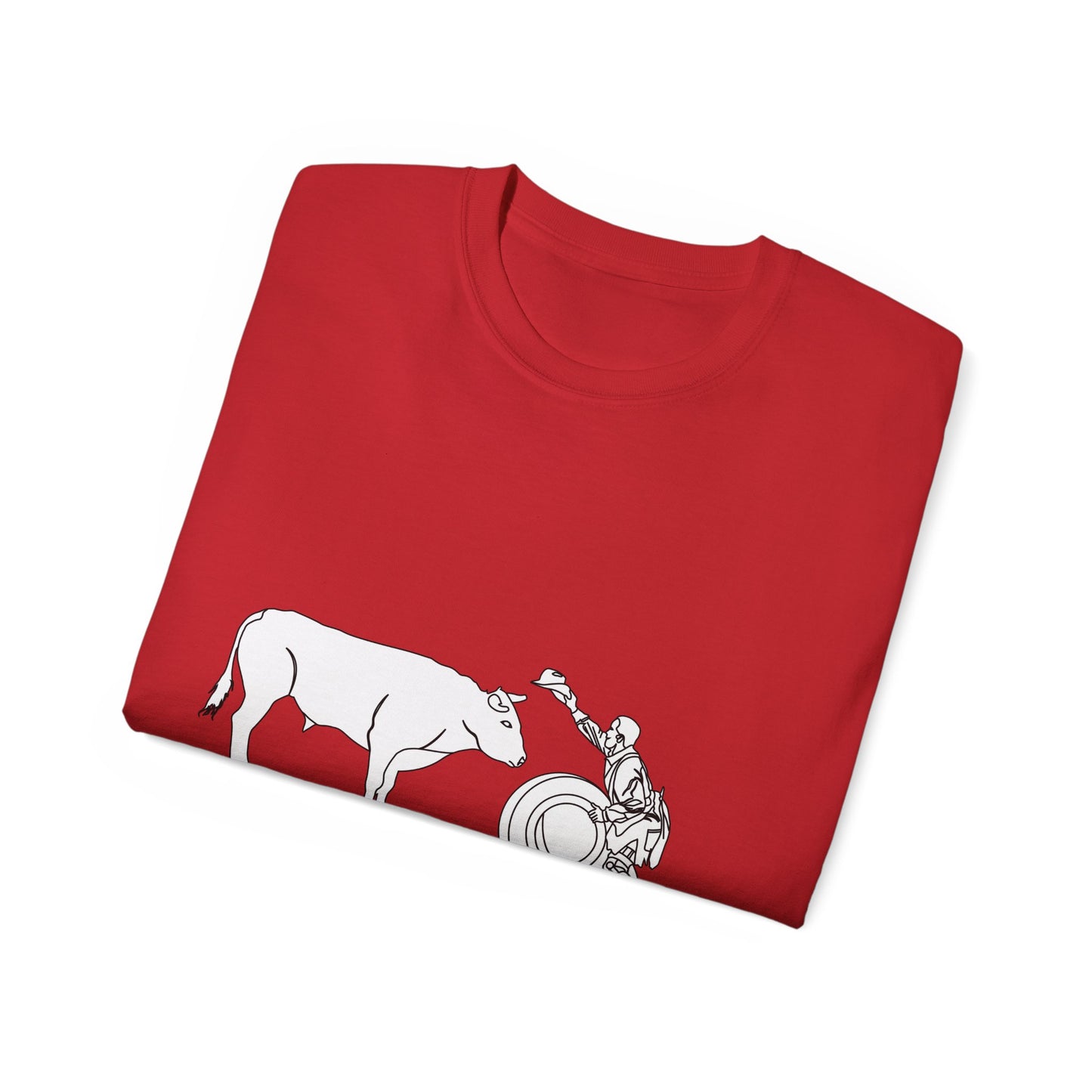 Unisex Ultra Cotton Tee - Clown and Bull - LA