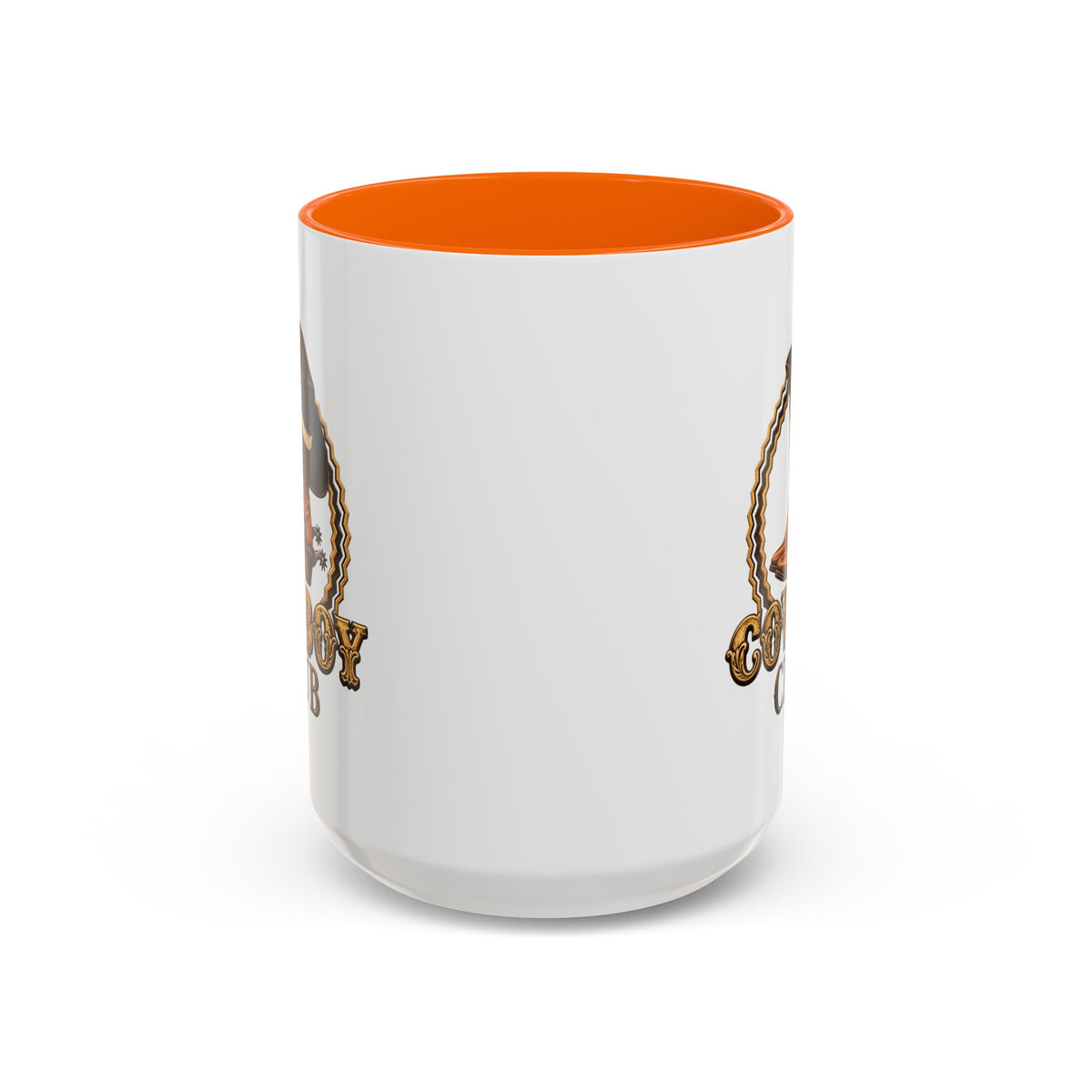 Accent Coffee Mug (11, 15oz) - Cowboys - Cowboy Club - Color - 3D Transparent