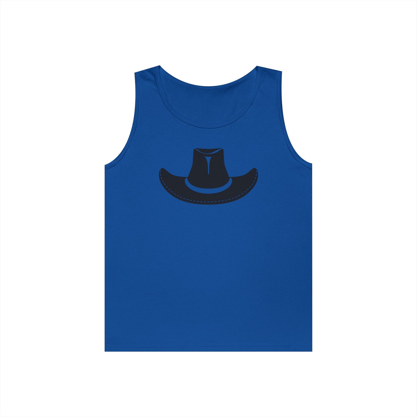 Unisex Heavy Cotton Tank Top - Cowboy Hat - Forward X 300