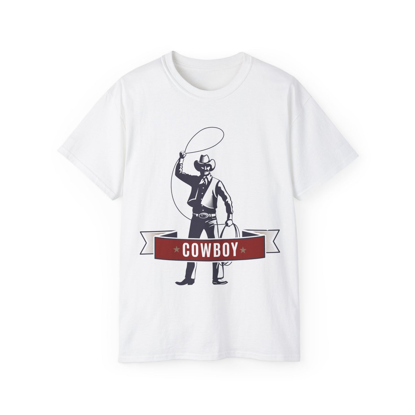 Unisex Ultra Cotton Tee - Cowboy - The Wild West