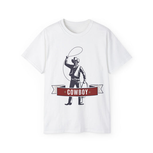Unisex Ultra Cotton Tee - Cowboy - The Wild West