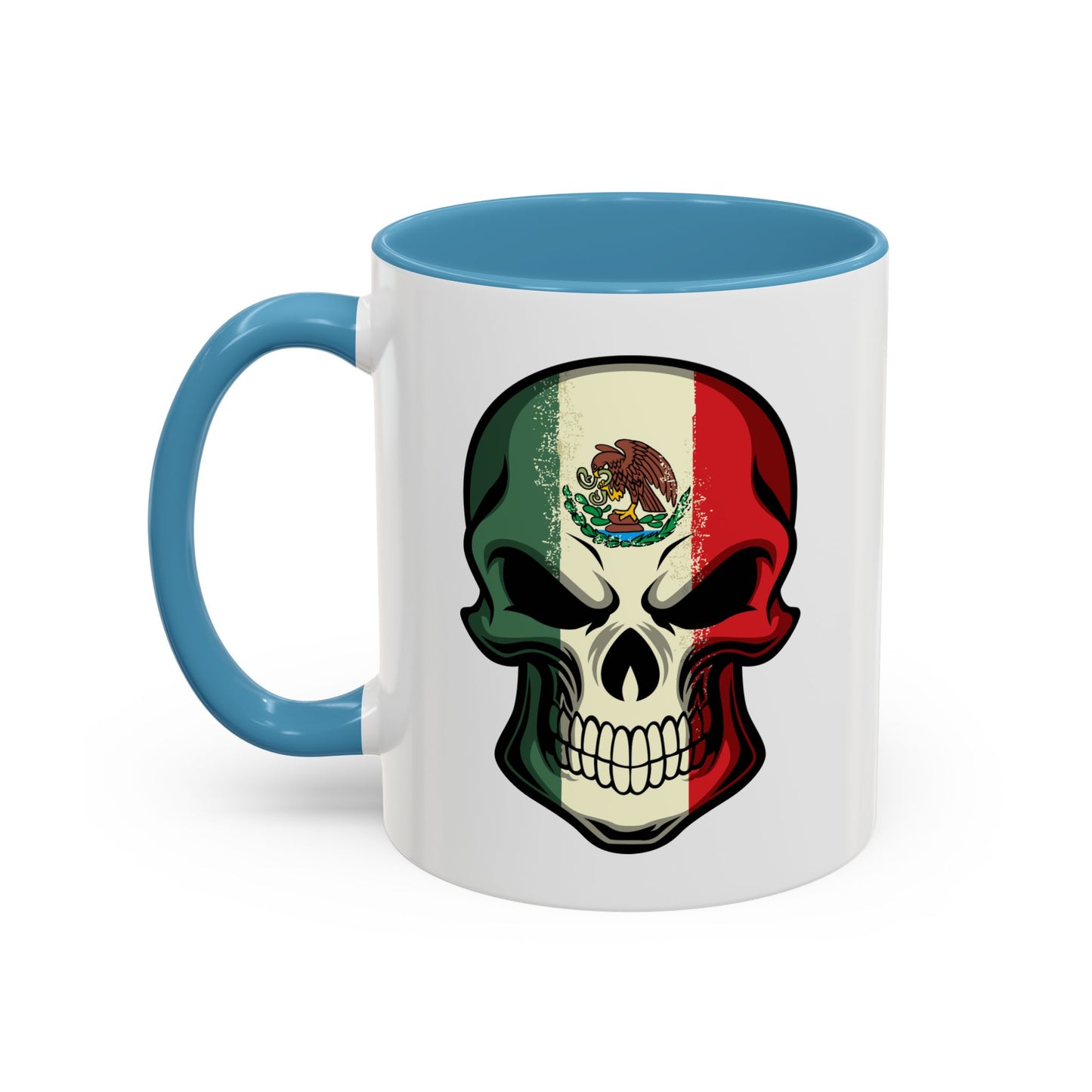 Accent Coffee Mug (11, 15oz) - Mexican Skull