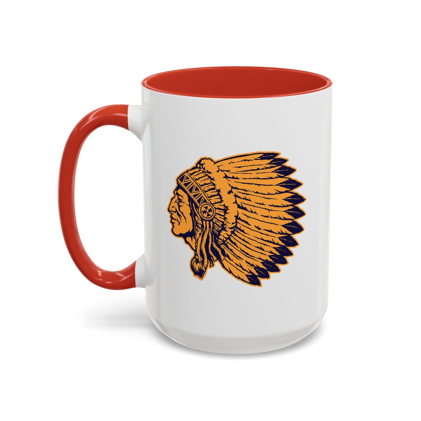 Accent Coffee Mug (11, 15oz) - Indian Chief