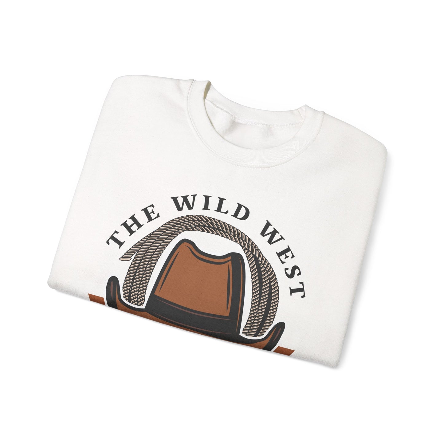 Crewneck Sweatshirt - The Wild West - American Cowboy