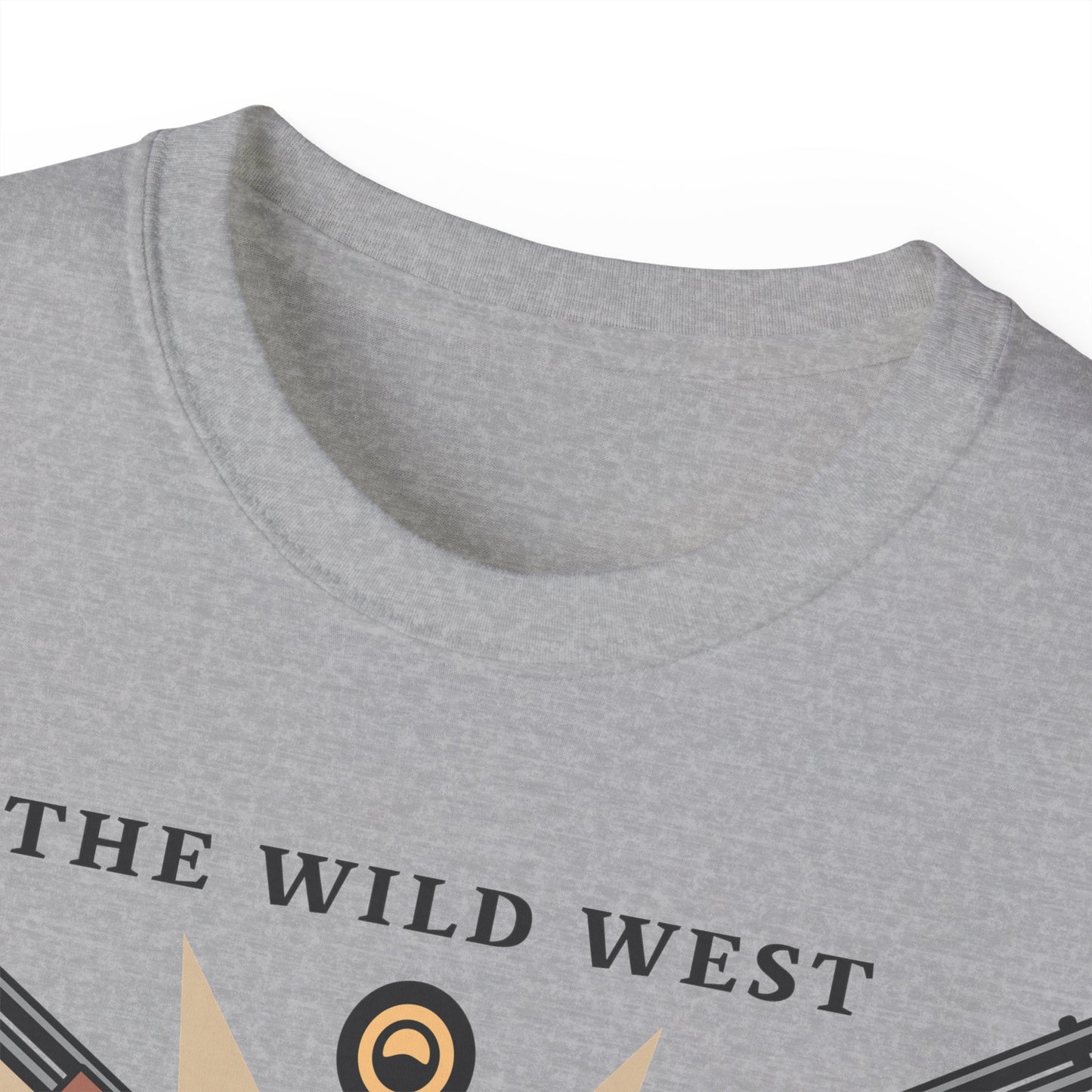 Unisex Ultra Cotton Tee - Western Cowboy - The Wild West - Sheriff Department