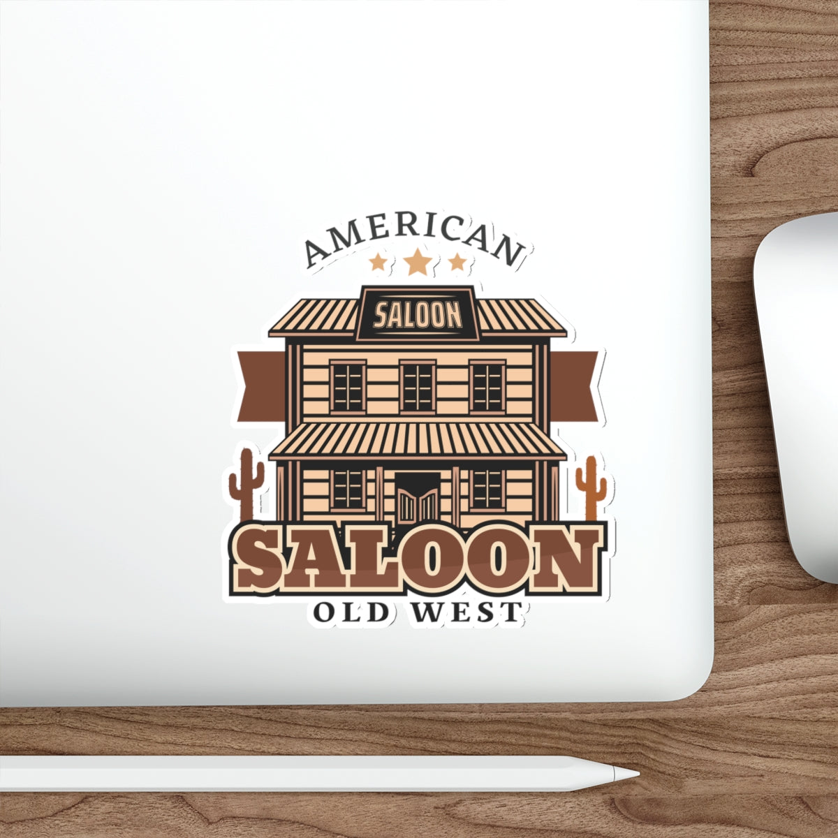 Die-cut stickers - American Cowboy - Saloon - Wild West