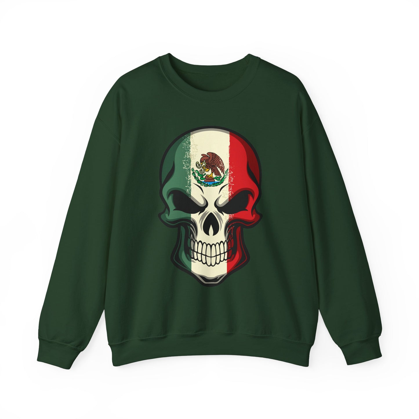 Crewneck Sweatshirt - Mexican Skull
