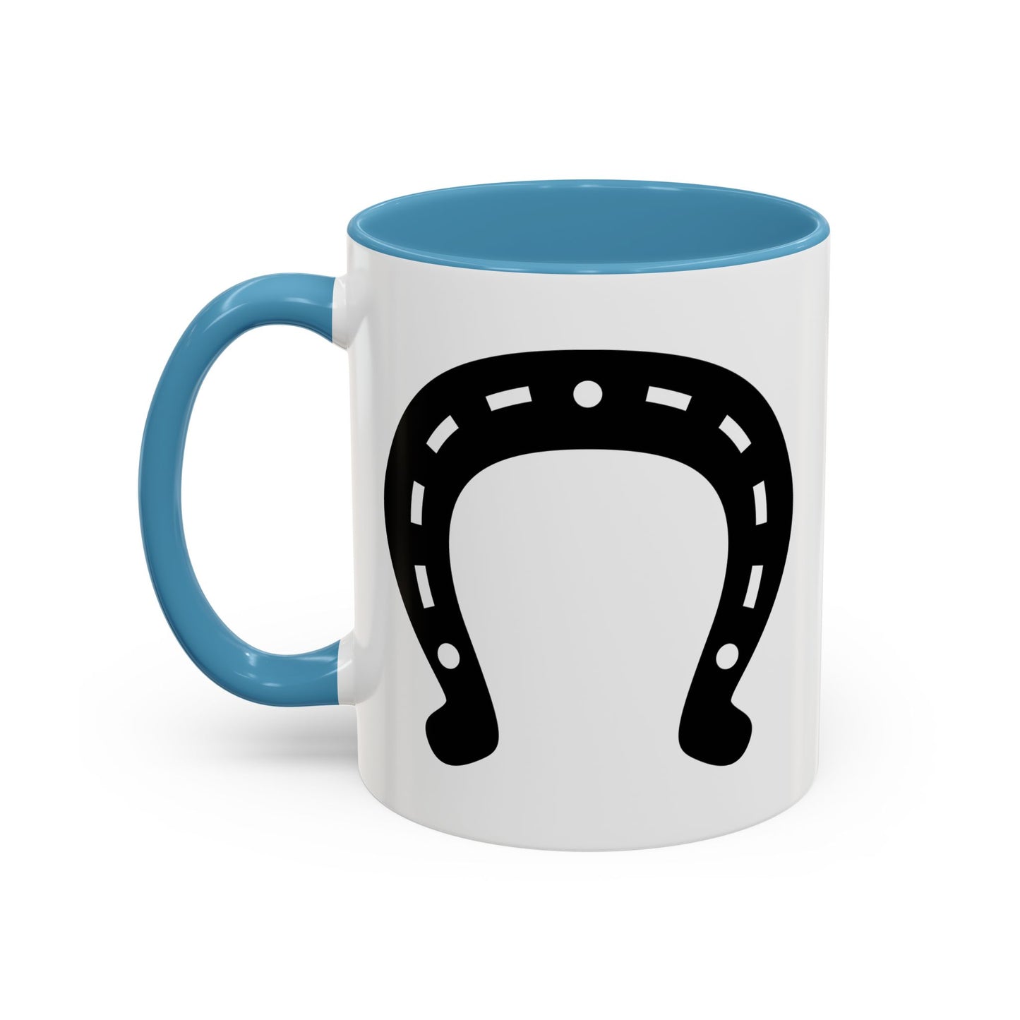 Accent Coffee Mug (11, 15oz) - Horseshoe X 300