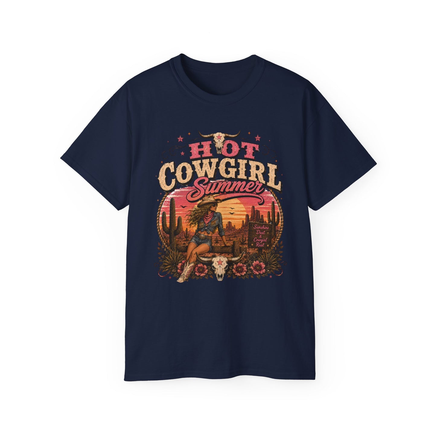 T-Shirt - Hot cowgirl summer vibes