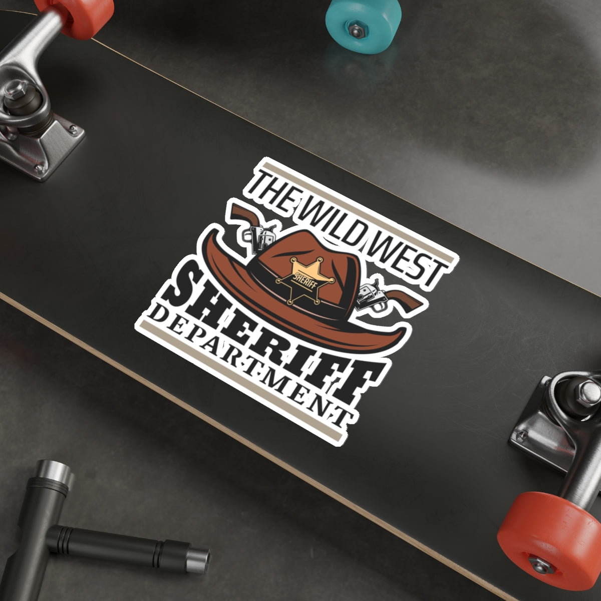 Die-cut stickers - The Wild West - Sheriff Department