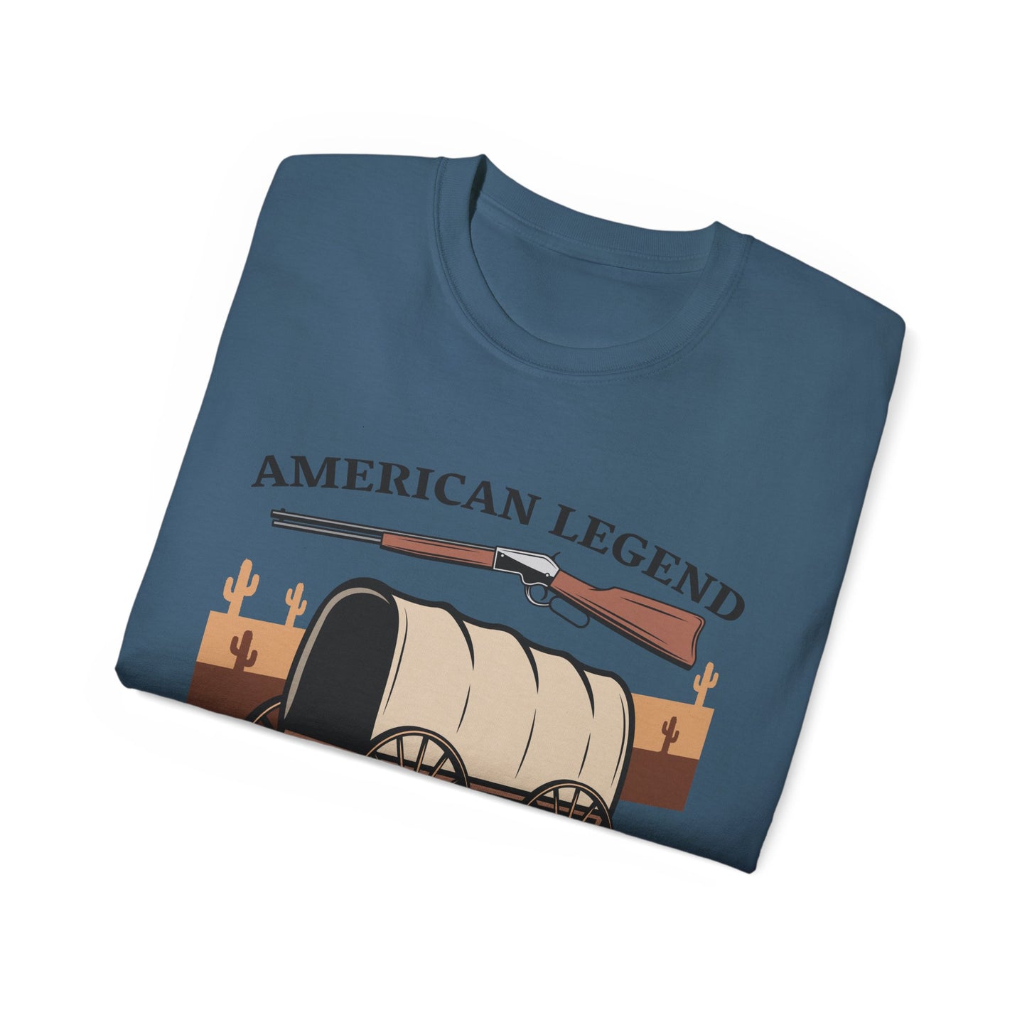 Unisex Ultra Cotton Tee - American Legend - Wild West