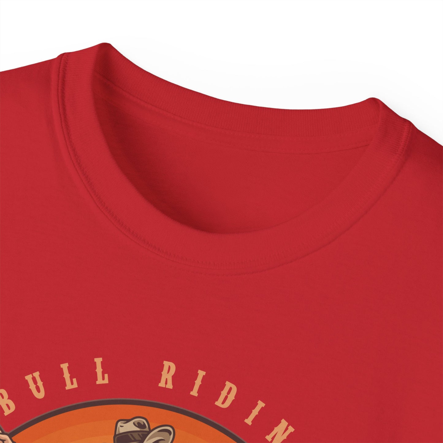 Unisex Ultra Cotton Tee - Bull Riding - Rodeo Super Show