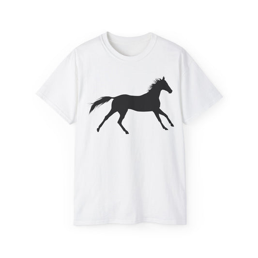 Unisex Ultra Cotton Tee - Wild Horse - Running X 300
