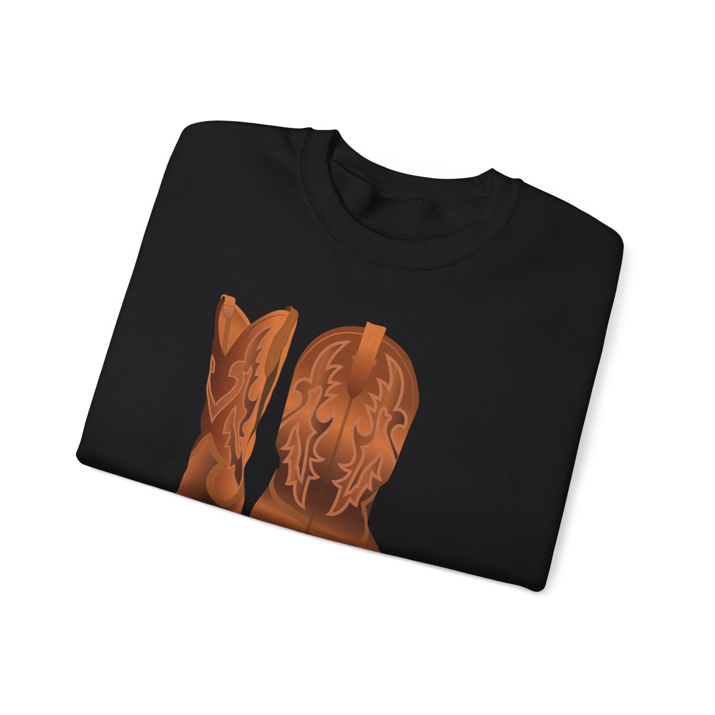 Crewneck Sweatshirt - Rodeo - Cowboy Boots