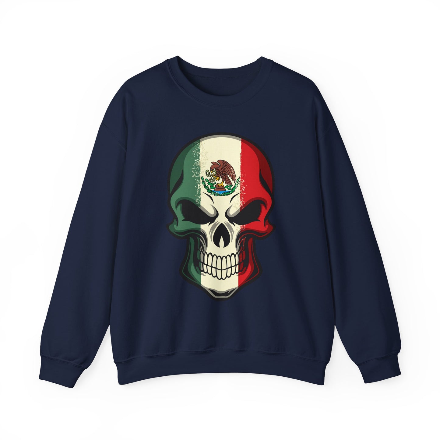 Crewneck Sweatshirt - Mexican Skull