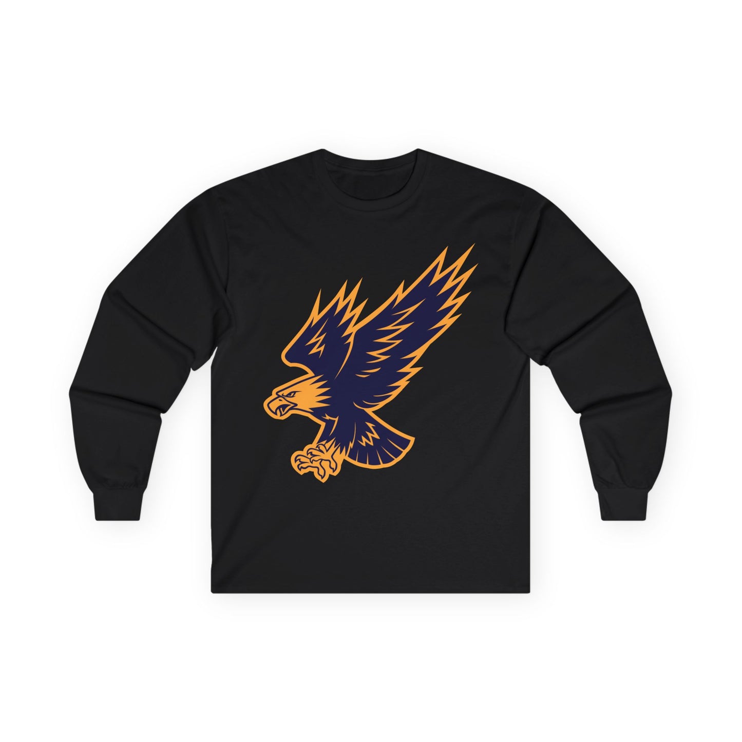 Unisex Ultra Cotton Long Sleeve Tee - Attacking Eagle