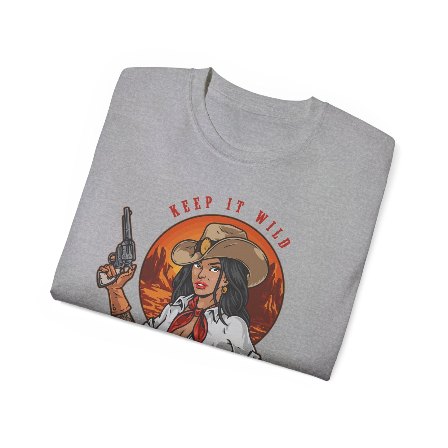 Unisex Ultra Cotton Tee - Keep It Wild - Spirit of Freedom